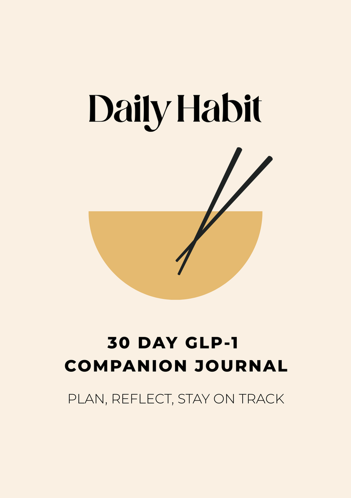 GLP-1 Companion Journal | 30 Days of Nourishment